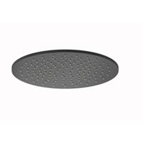 Plieger Roma hoofddouche rond Ø30cm geborsteld zwart chroom ID030 BRUSHED BLACK CHROME