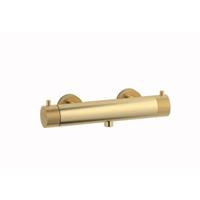 Plieger Roma douchekraan thermostatisch zonder omstel HOH=15cm geborsteld goud ID366 BRUSHED GOLD