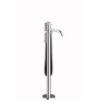 Plieger Roma vrijstaande badkraan 11x89.2x27.7cm met omstel met handdouche chroom ID399 CHROME