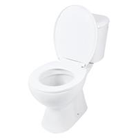 staand toilet duoblok AO wit