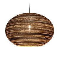 Segula Lazy hanglamp van karton, Ø 64 cm