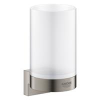 Grohe Selection wandhouder t.b.v. glas en zeepdispenser brushed hard graphite 41027AL0