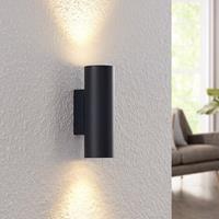 Lindby Ebardo wandlamp in zwart