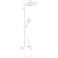 Hansgrohe Croma select s showerpipe 28cm met thermostaat mat wit 26890700