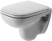 Duravit Wand WC (ohne Deckel) D Code compact 48cm Tiefspüler, weiß, 2211090000