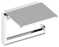 KEUCO Keuco Toilettenpapierhalter PLAN offene Form, mit Ablage verchromt