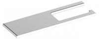 Keuco Toilettenpapierhalter EDITION 400 offene Form, mit Ablage Aluminium silber-eloxiert