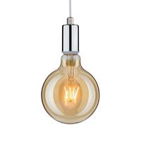 Paulmann,LED Pendelleuchte Larus IP44 max1x20W E27 chrom 230V Metall