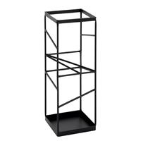 CaliCosy Paraplubak van zwart metaal - H49 cm
