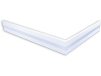 polysan hoekpaneel voor Varesa douchebakken 120x80x11cm links