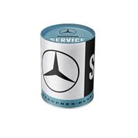 Mercedes Benz Service spaarpot zwart 14 x 11 cm -