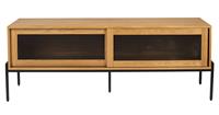 Zuiver Hardy Dressoir - B160 X D45 X H60 Cm - 2-Schuifdeuren - Eiken Naturel