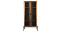 Zuiver Hardy Kast 2-Deuren - B80 X D45 X H180 Cm - Walnoot