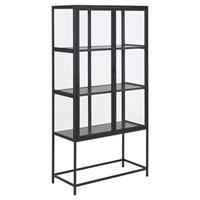 Sammlervitrine  Seano ¦ schwarz  - Höffner