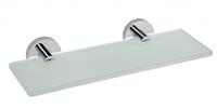 sapho X-Round glazen planchet 30cm bevestiging achterkant chroom