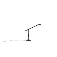 hay Fifty-Fifty Mini Tafellamp - Zwart