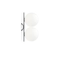 FLOS IC C/W1 Double Wandleuchte chrom Ø 20 cm