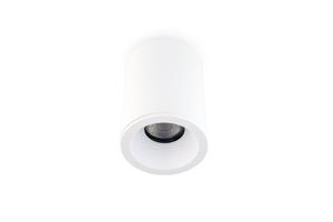 groenovatie Opbouwspot Rond, Vast, Waterdicht IP54, GU10 Fitting, Mat Wit