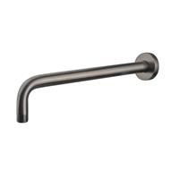 Douche Concurrent Douchearm Muur Luxe Gebogen Rond Gunmetal 450