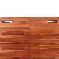 VidaXL Plantenbak verhoogd 100x100x100 cm acaciahout