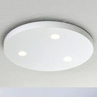 BOPP Close LED plafondlamp 3-lamps rond wit