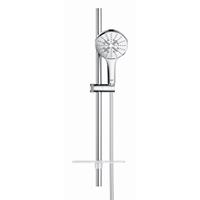 Grohe Rainshower smartactive glijstangset 60cm d.kop 130mm rond+ zeepsch. chr. 26575000