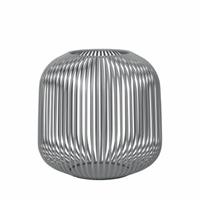 Blomus Metall-Laternen LITO Laterne Steel Gray medium 27 cm (anthrazit)