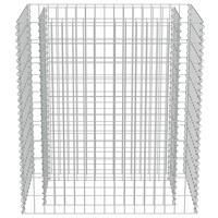 VidaXL Gabion plantenbak verhoogd 90x50x100 cm gegalvaniseerd staal