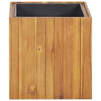 VidaXL Plantenbak verhoogd 43,5x43,5x44 cm massief acaciahout