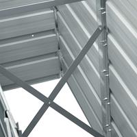 vidaXL Plantenbak Groen 240 x 40 x 45 cm