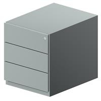 Bisley Rollcontainer Note 3S - Silber