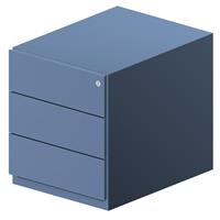 Bisley Rollcontainer Note 3S - Blau