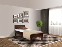 Dico Senioren bed comfort donkerbruin