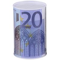 Spaarpot 20 euro biljet 8 x 13 cm - Spaarpotten