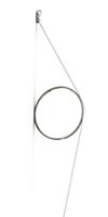 flos WireRing Wandlamp - Wit - Zwart