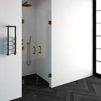 sanituba Complete Profielloze Pendeldeuren 80cm koper