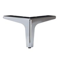Furniture Legs Europe Chromen hoek meubelpoot 11 cm