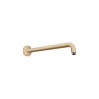 Brausearm DN15 389mm Ausladung 90 Grad Brushed Bronze, ohne Kugelgelenk, 27413140 - Hansgrohe