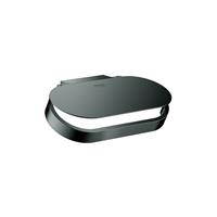Grohe Selection toiletrolhouder met klep15,2x8,6x5,1cm hard graphite
