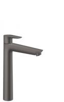 Hansgrohe Waschtischmischer 240 Talis E Brushed Black Chrome ohne Ablaufgarnitur, 71717340