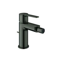 GROHE Lineare 1-gats bidetkraan s-size met waste brushed hard graphite 33848AL1