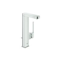 GROHE Plus waterbesparende wastafelkraan l-size m. uittrekbare uitloop met waste supersteel 23843DC3