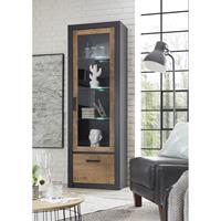 Red Living home24 Standvitrine Bozel
