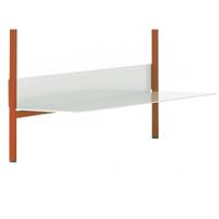 CPU Halter Eiermann Tischgestell Tisch  Farbe: weiss Breite: 66cm