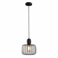 Freelight Hanglamp Costola Ø 25 cm zwart