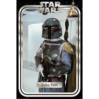 Pyramid Star Wars Boba Fett Retro Packaging Poster 61x91,5cm