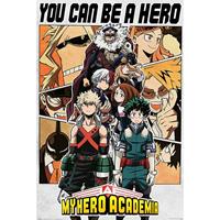 Pyramid My Hero Academia Be a Hero Poster 61x91,5cm