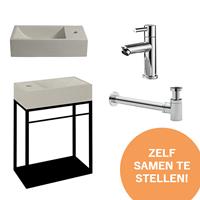 sapho Crest fonteinset zelf samen te stellen beige