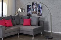 Vloerlamp Madrid II chroom 170-210cm