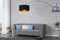 Invicta Interior Staande lamp Python zwart goud met dimmer/5758